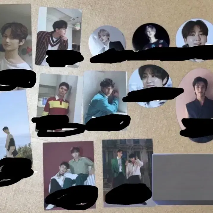 세븐틴 정한 민규 우지 조슈아 호시 도겸 에스쿱스 준 승관 버논 포카 1