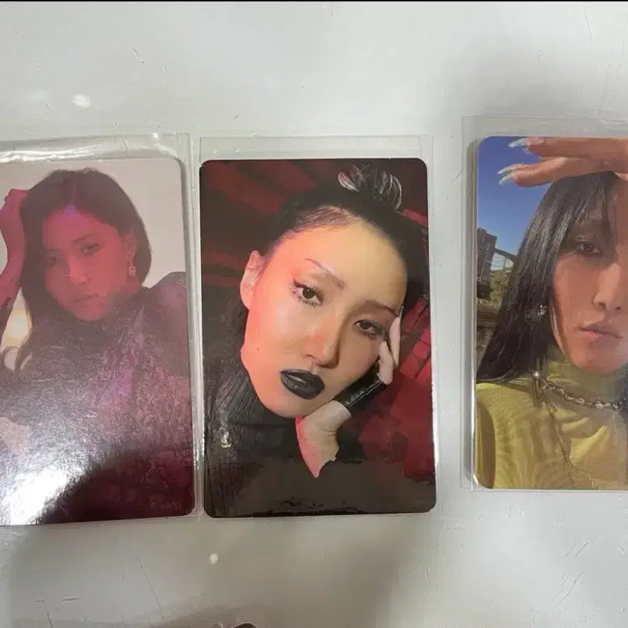 마마무 문별 솔라 화사 포카 3