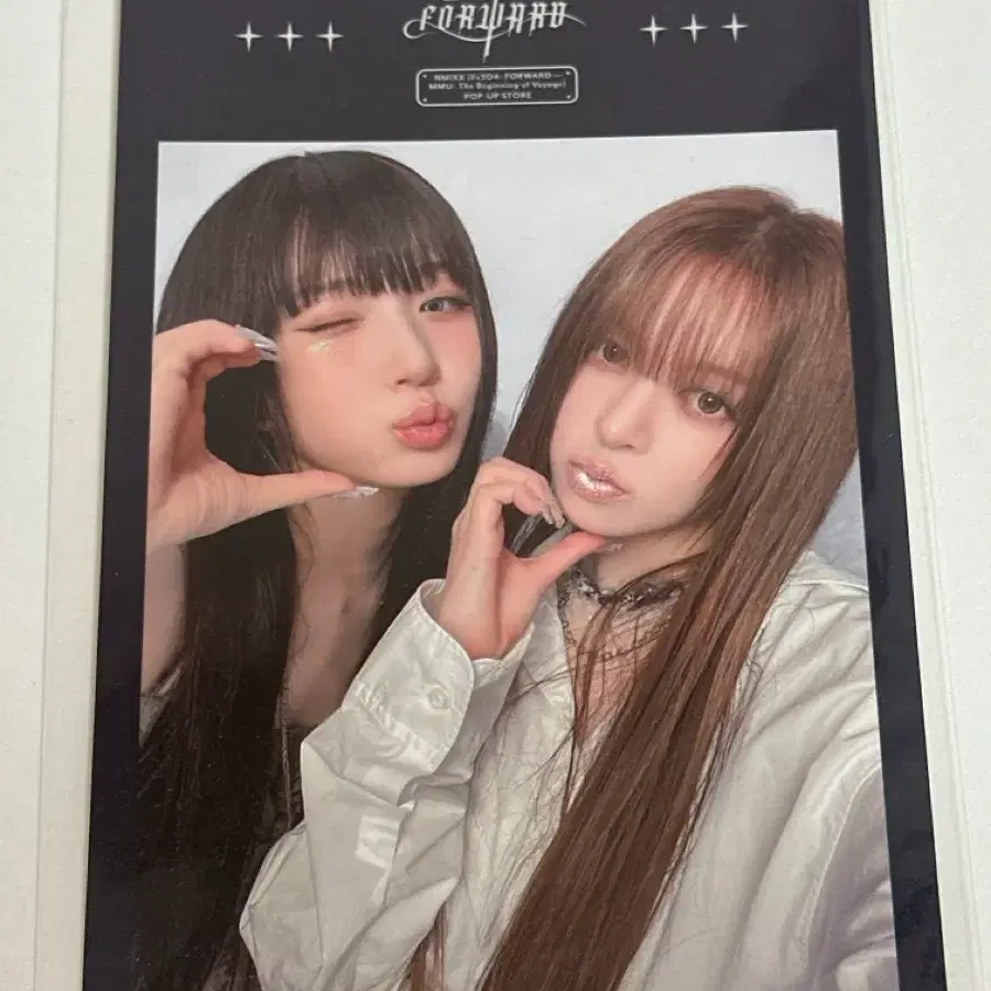 엔믹스 해원 릴리 유닛 포카 포스터 팝업 엽서