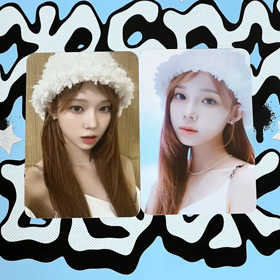 에스파 윈터 포토카드 2장 포카 양도해요 시그 시즌그리팅