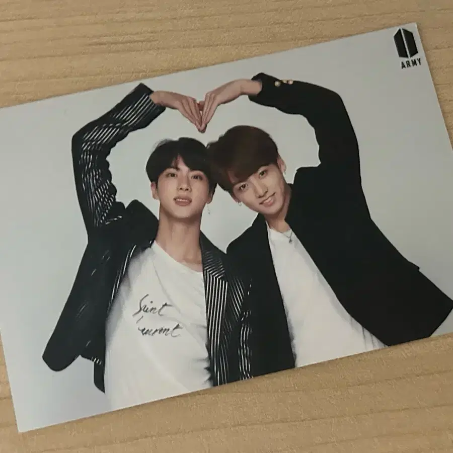 방탄소년단 윙파콘 아미부스 엽서 정국 진 포카