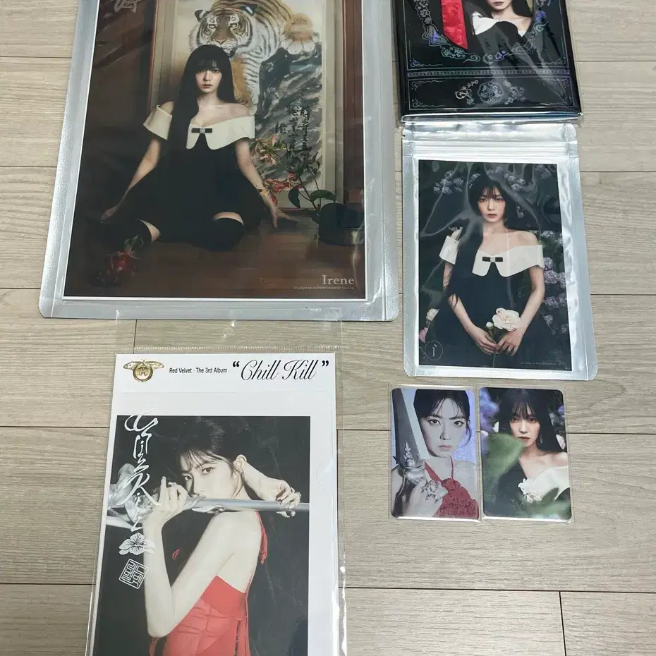 레드벨벳 칠킬 굿즈 엠디 아이린 포카 엽서 홀카 포토
