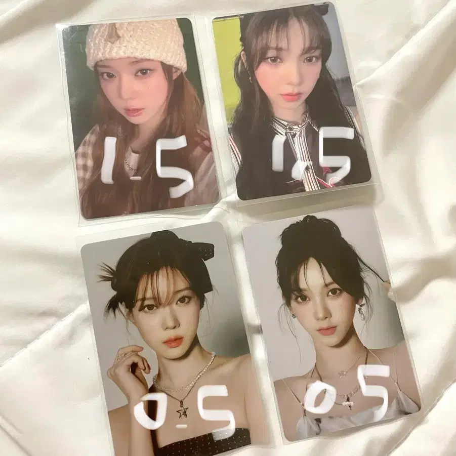 에스파 potd 전시회 포카 윈터 카리나 1
