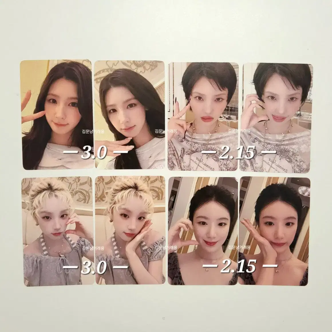 여자아이들 아이들 굿띵 팝머치 popmerch 미공포 포카 포토카드 2