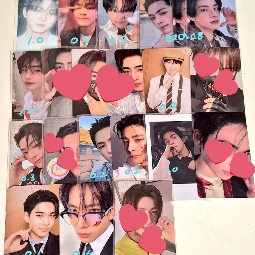 엔하이픈 포카 포토카드 정원 제이 희승 니키 선우 제이크 성훈 1