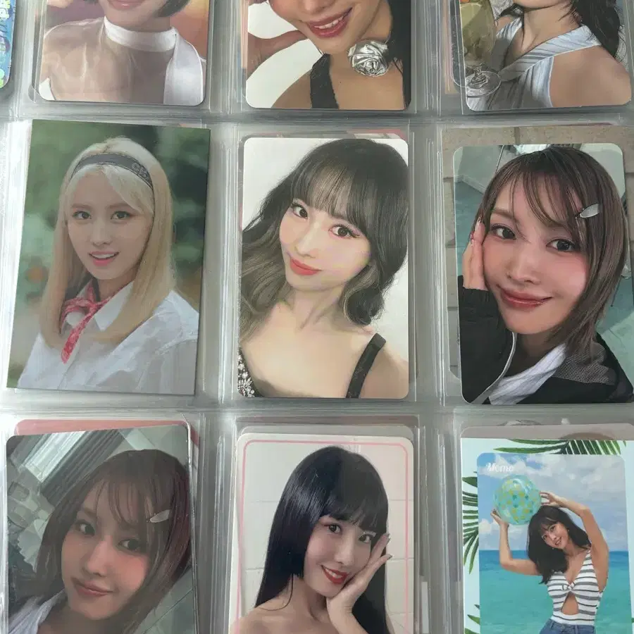 트와이스 포카 양도 나연 정연 모모 사나 지효 10