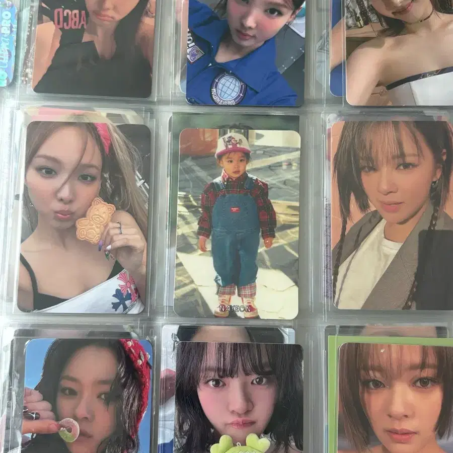 트와이스 포카 양도 나연 정연 모모 사나 지효 5
