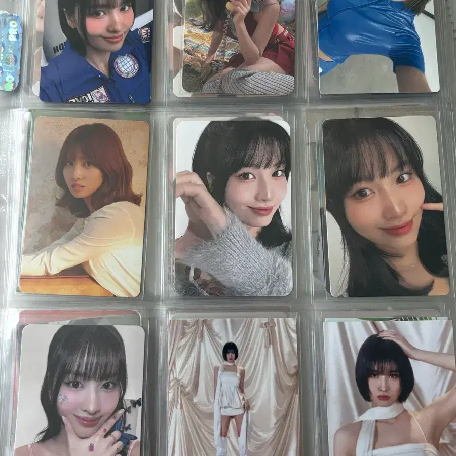 트와이스 포카 양도 나연 정연 모모 사나 지효 9