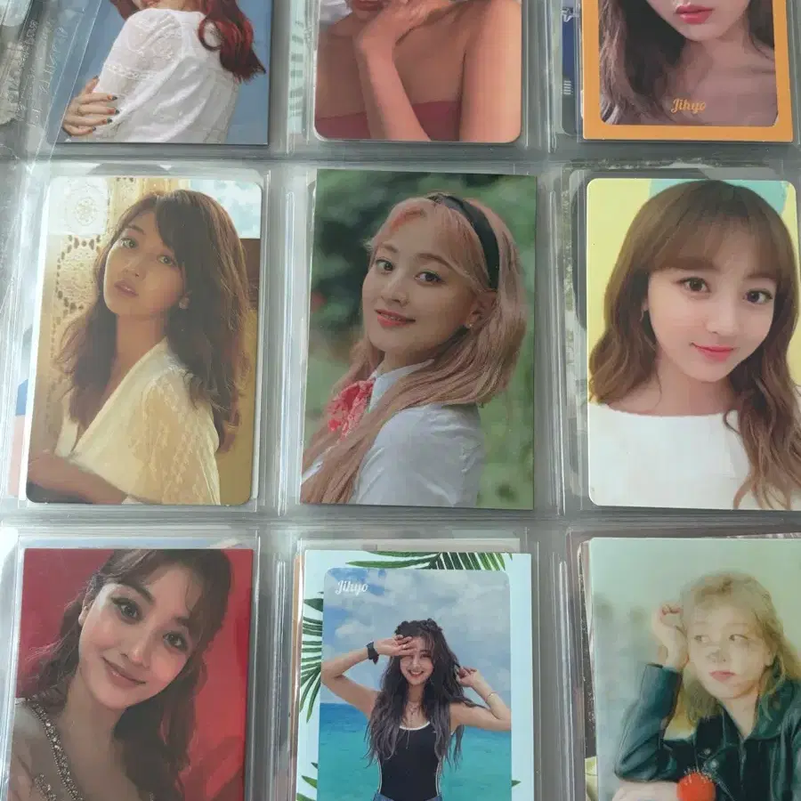 트와이스 포카 양도 지효 미나 다현 채영 앨범 미공포 2