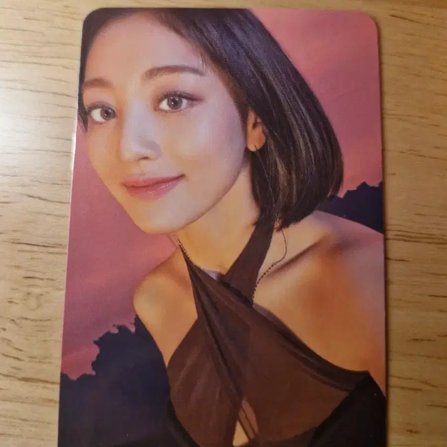 트와이스 지효 포토카드 런투비 디지팩 run to be digipack