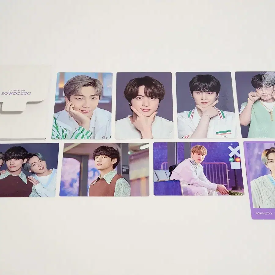 8p bts 방탄 소우주 미니포카 sowoozoo photocards