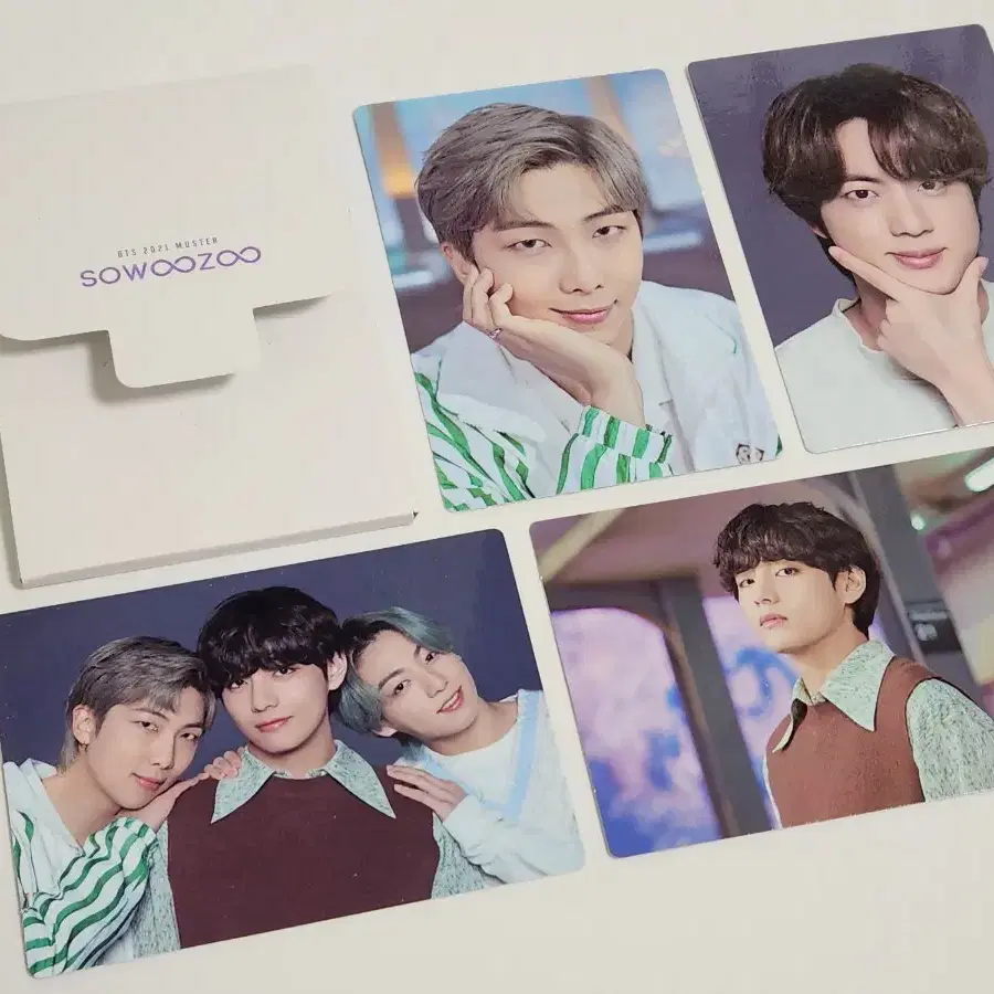 8p bts 방탄 소우주 미니포카 sowoozoo photocards 2