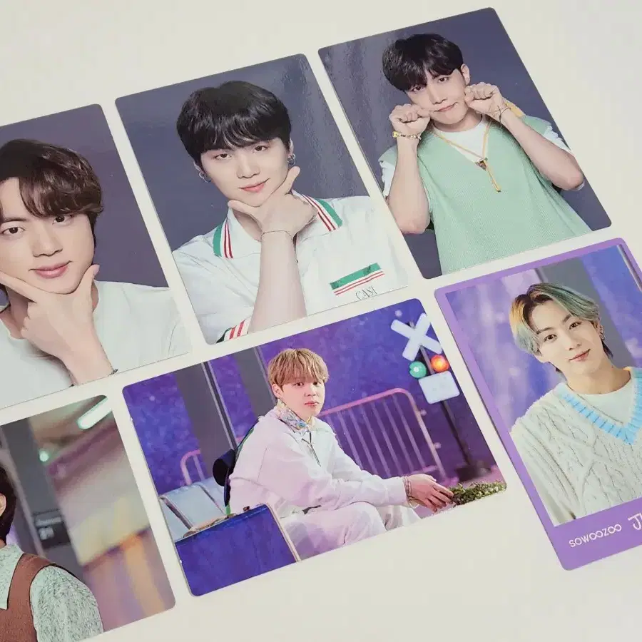 8p bts 방탄 소우주 미니포카 sowoozoo photocards 3