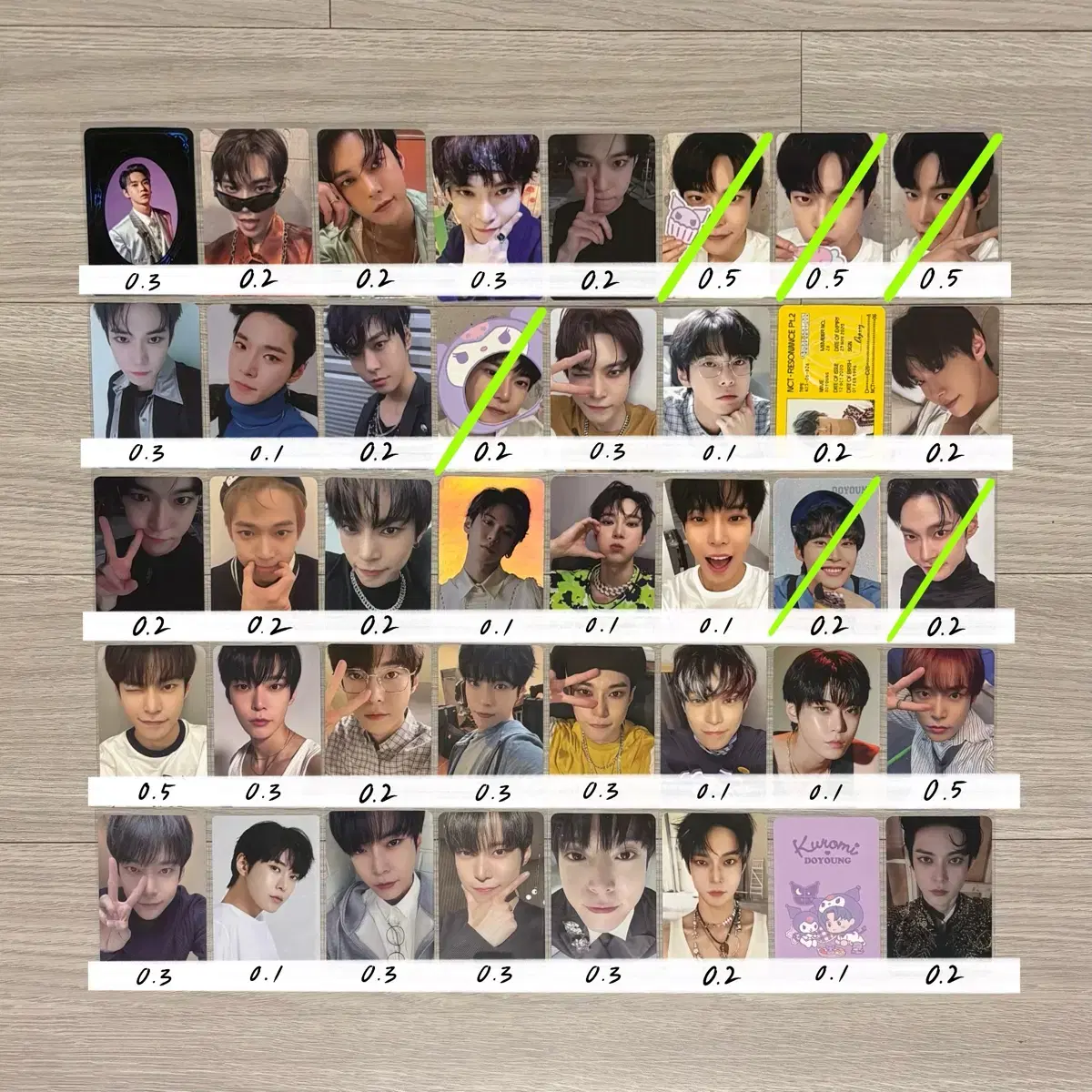 nct127 엔시티일이칠 도영 포카 판매 1