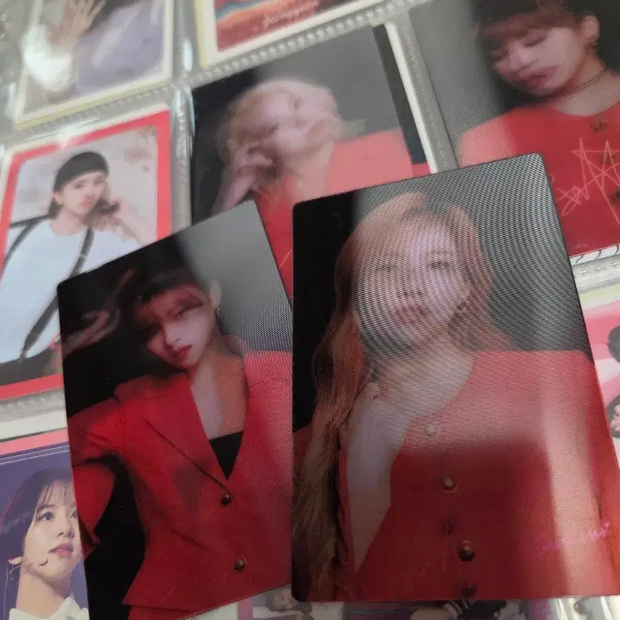트와이스 정연 사나 렌틸큘러 포카 2