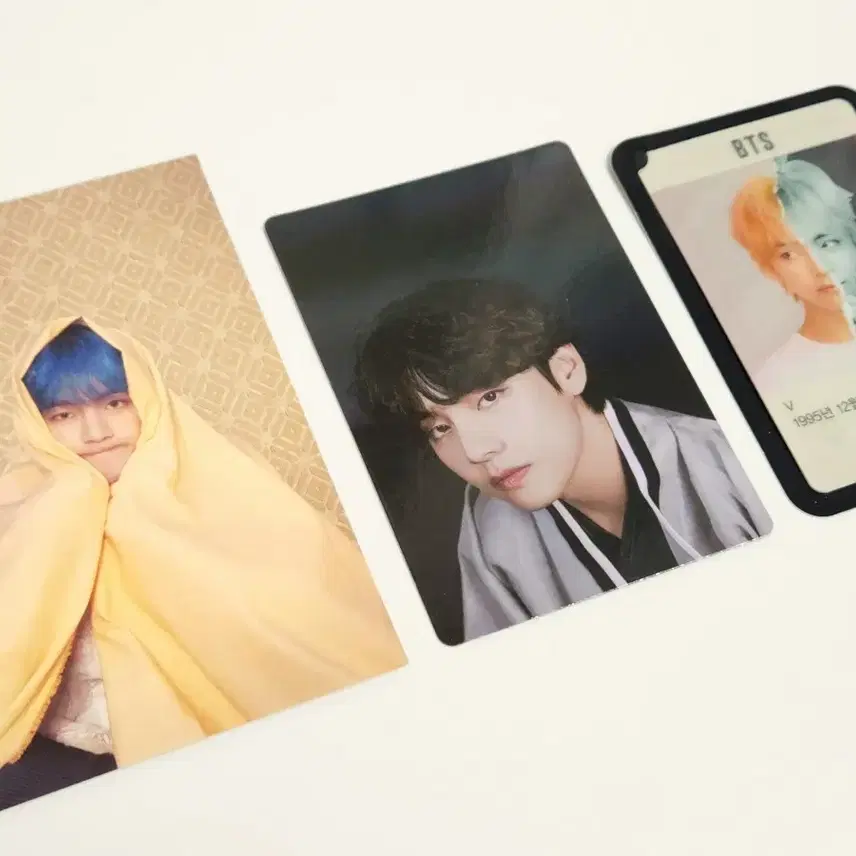 3장 방탄 태형 포카 티머니 bts v photocards tmoney 2