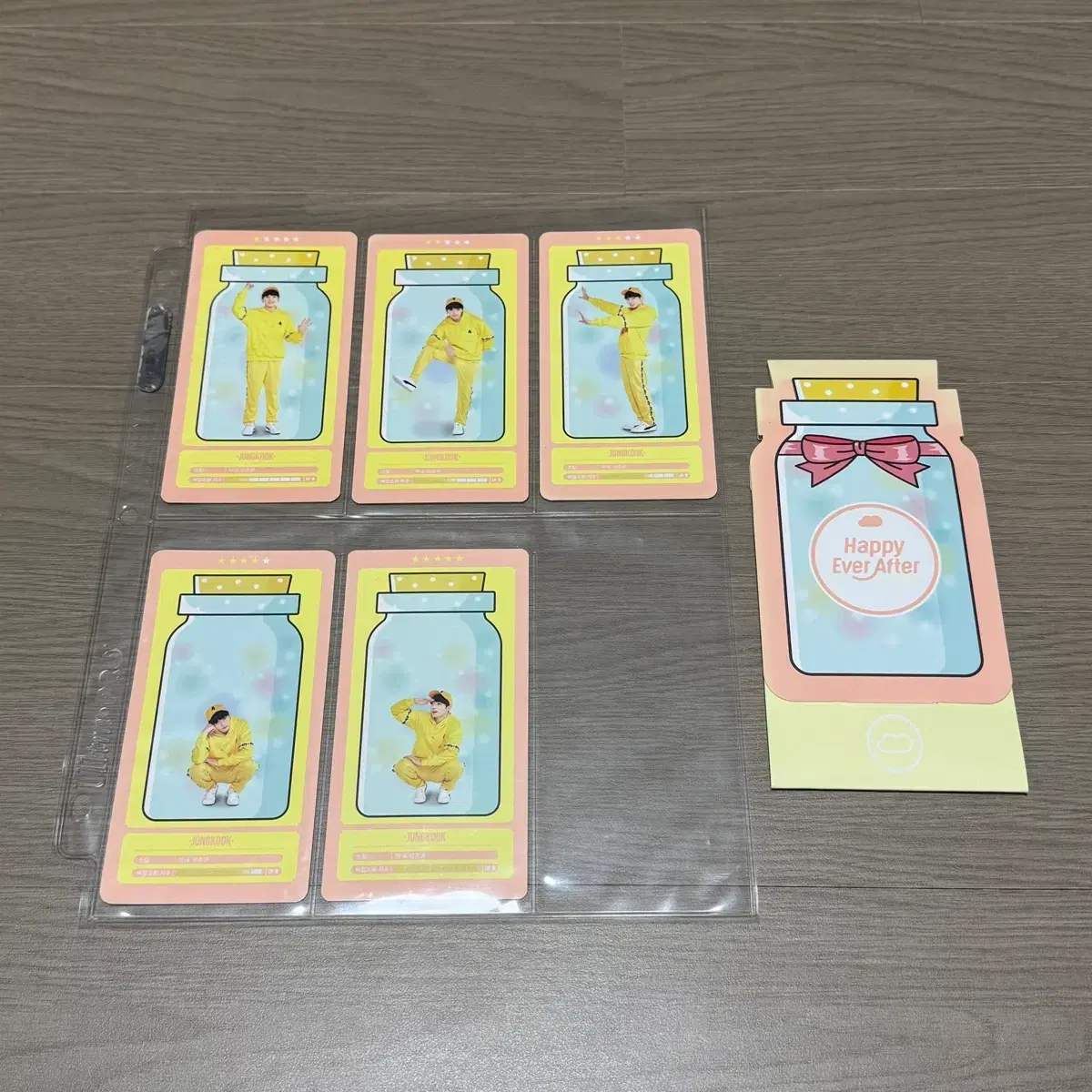 방탄소년단 4기머스터 머사터 클라우드 포카 정국(남준석진윤기호석지민태형