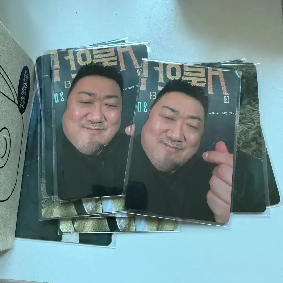 거룩한밤 포토카드 서현샤론 마동석정지소경수진 데몬헌터스 아트카드 퇴마부적 5