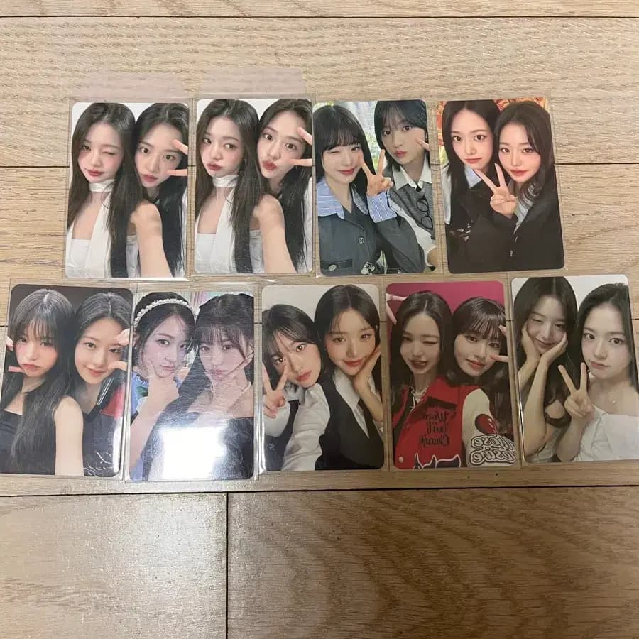 아이브 포카 안녕즈 장원영 안유진 유닛