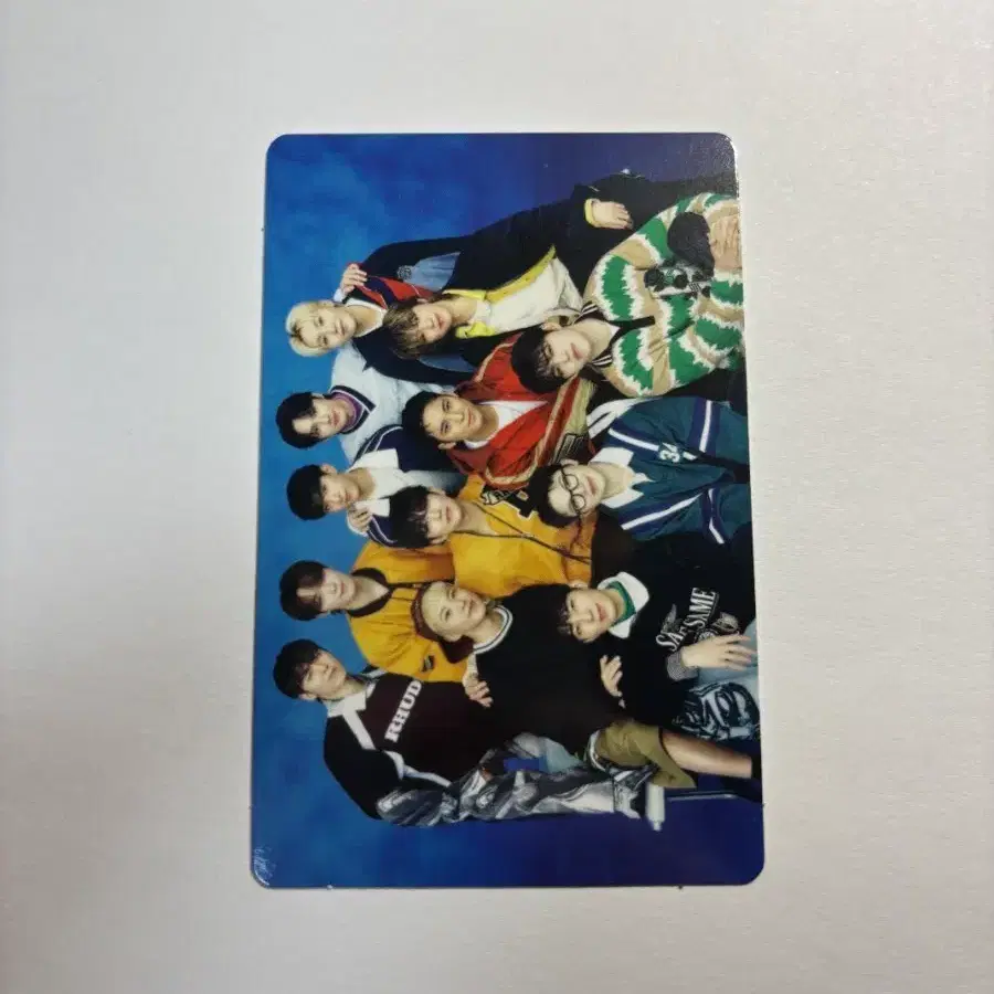 세븐틴 단체 포토카드