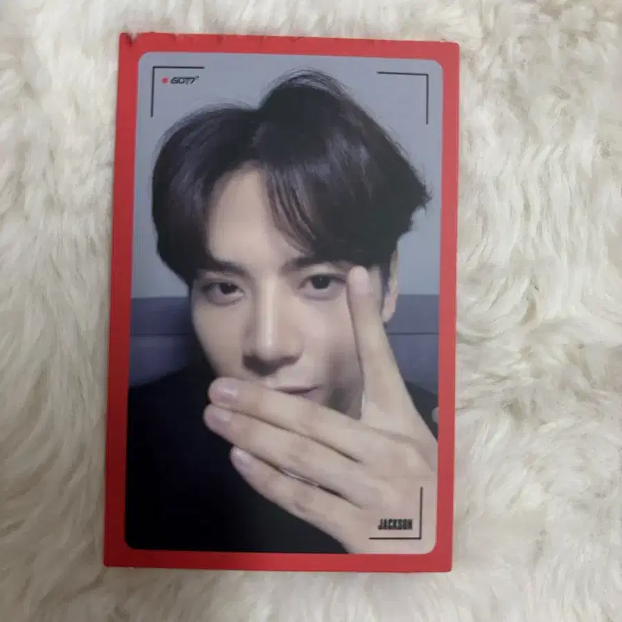 GOT7 잭슨 Eyes On You 포토카드