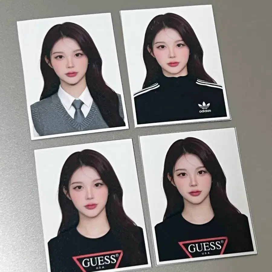 하츠투하츠 하투하 에이나 증사 노숭이 하뀨하 증명사진 비공굿 포카 노유나