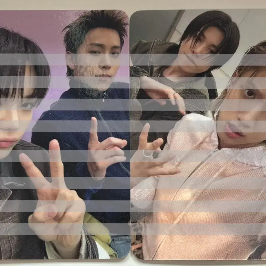 롱샷 메이크스타 당첨자 포토카드 유닛 포토카드