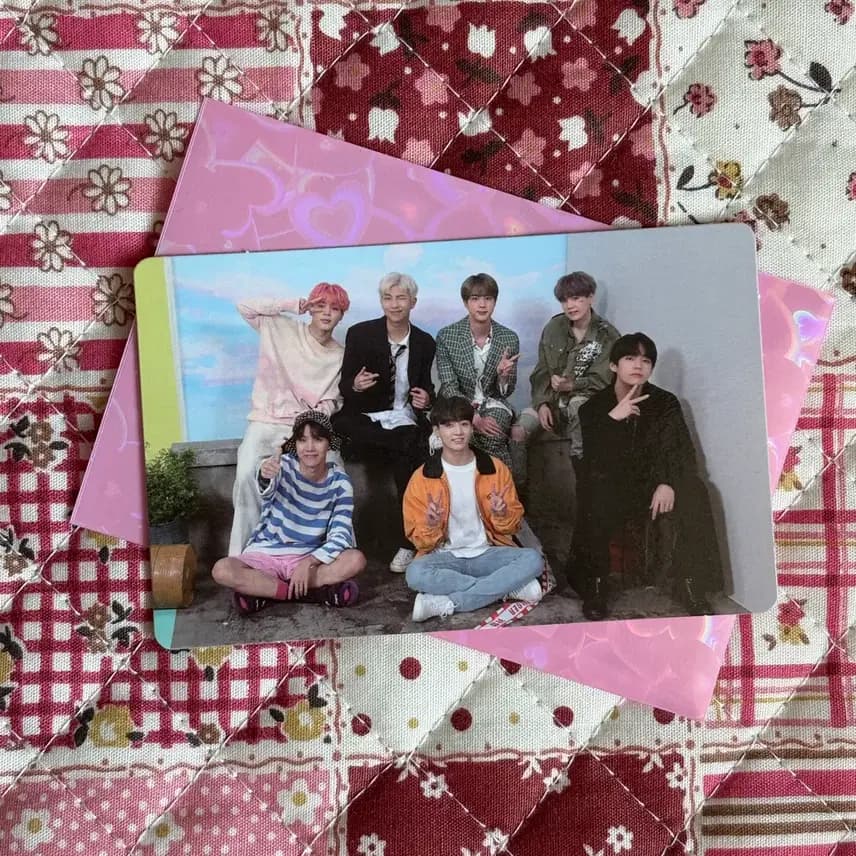 방탄 19 메모리즈 특전 단체 포카 알엠슈가진제이홉지민뷔정국