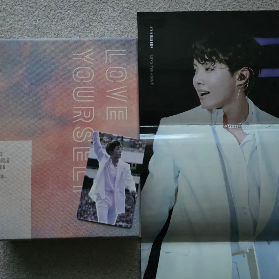 방탄 bts 럽셀 서울콘 서울 콘서트 디비디 제이홉 포카 포토카드 호석