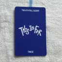 트와이스 공방 포카 쯔위 this is for 2