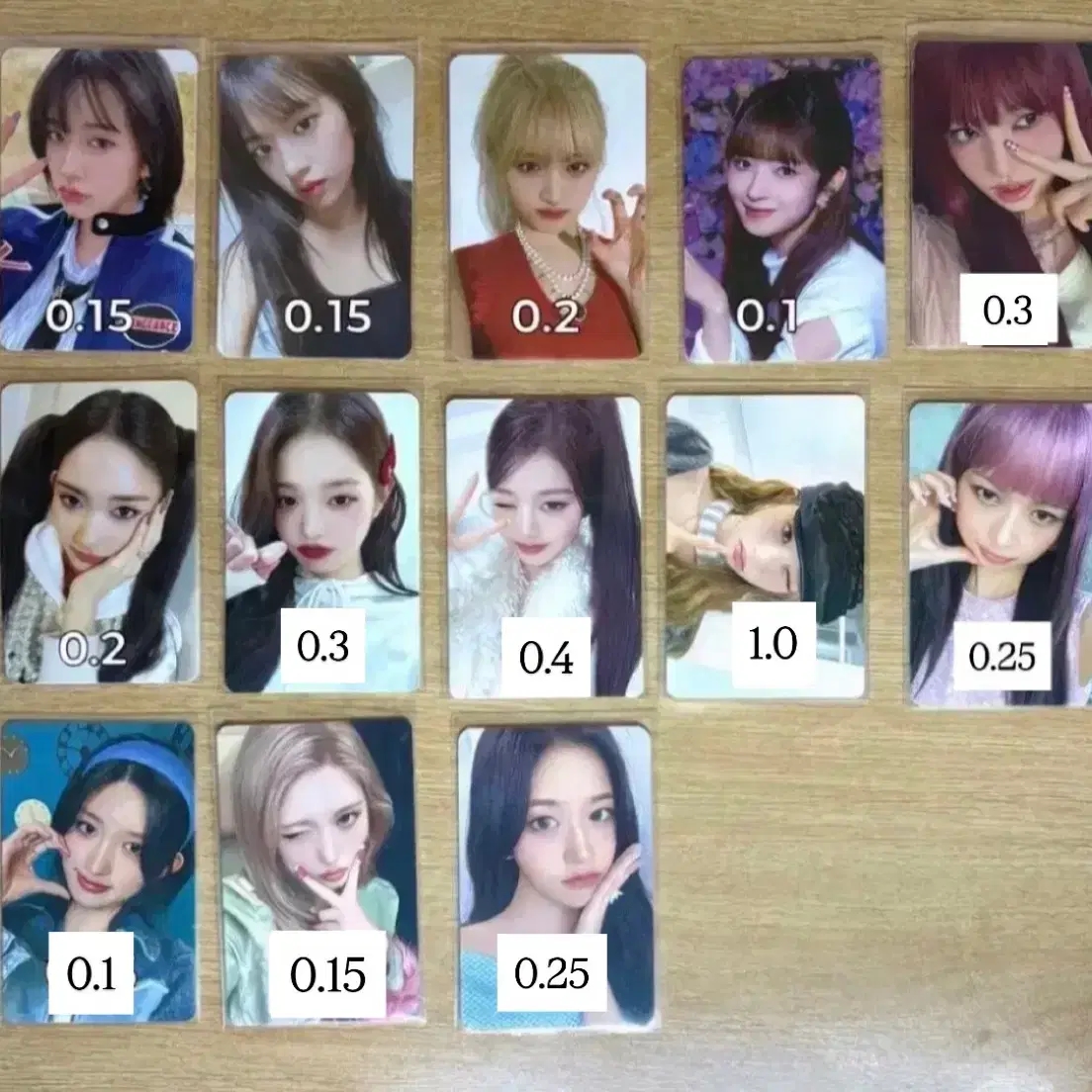 아이브 리바이브 시크릿 앨포 트레카 포카 양도 유진가을레이원영리즈이서엠디