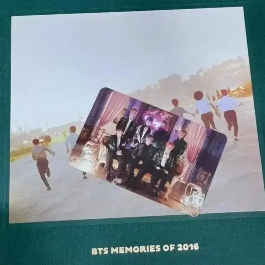 방탄 bts 2016 메모리즈 dvd 포카포함