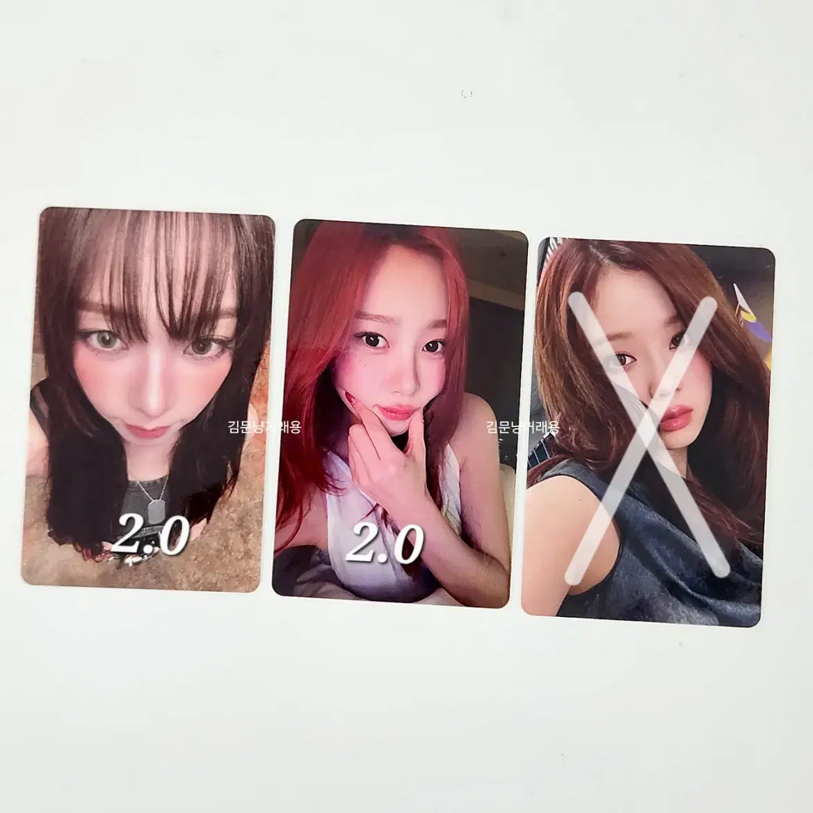 에스파 더티워크 미공포 팝머치 카리나 지젤 윈터 닝닝 aespa 포카