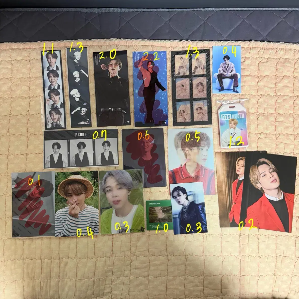 양도) 방탄 bts 굿즈 포카 양도 4