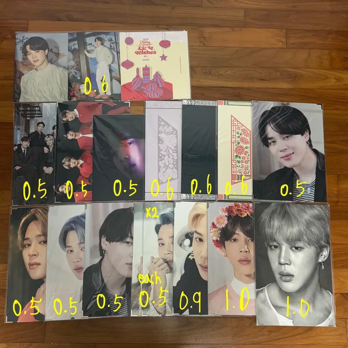 양도) 방탄 bts 양도 포카 프포 피켓 3