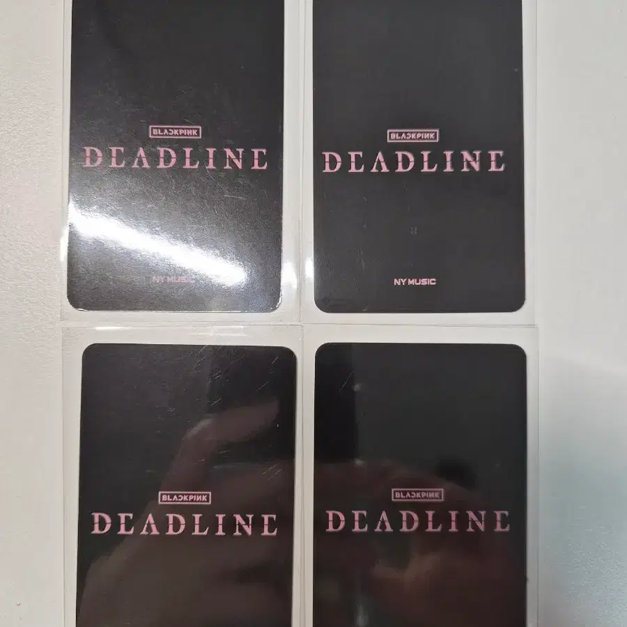 블랙핑크 데드라인 NY뮤직 특전 포카 지수 제니 로제 리사 2
