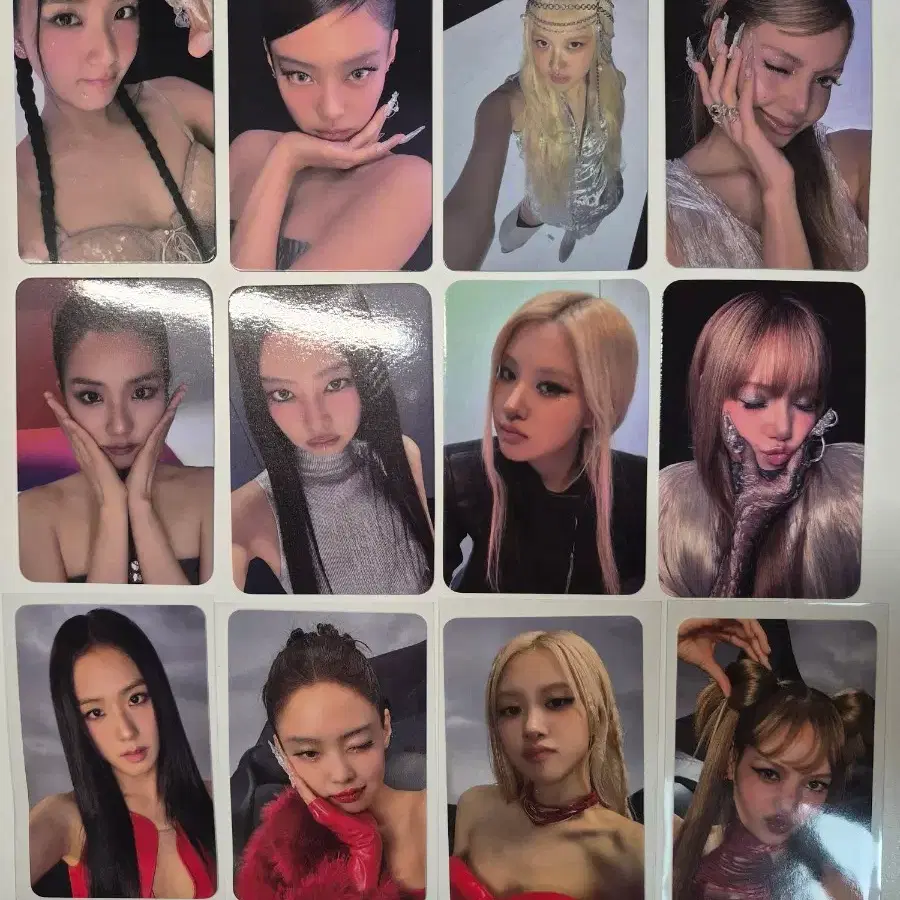 블랙핑크 데드라인 디마뮤 특전 포카 디어마이뮤즈 지수 제니 로제 리사 3
