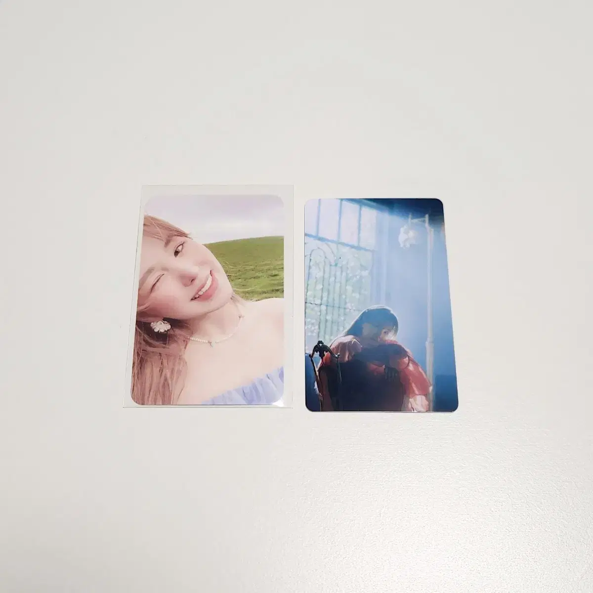 웬디 like water 양면포카 판매합니다. 2