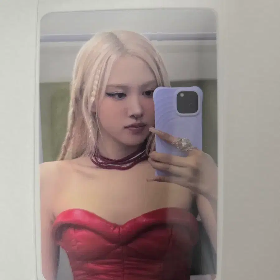블랙핑크 블핑 포토카드 포카 데드라인 POPMERCH 로제 특전 1