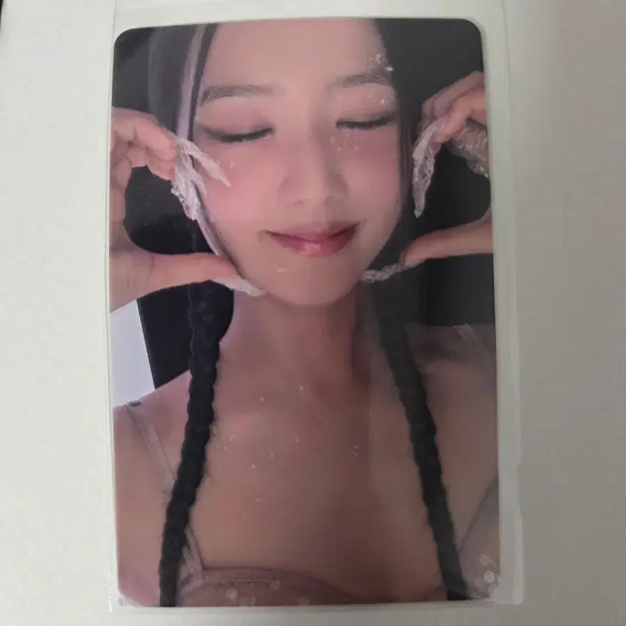 블랙핑크 블핑 포토카드 포카 데드라인 POPMERCH 지수 특전 1