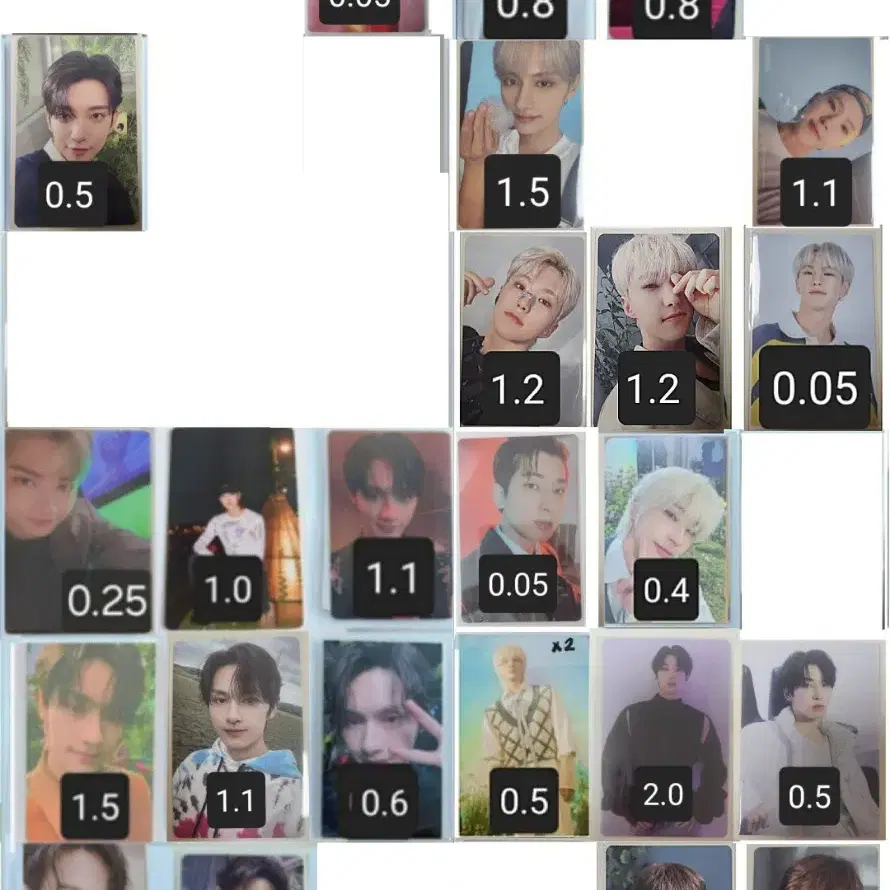 세븐틴 포카 양도 정한 조슈아준 호시 원우 우지디에잇 민규도겸승관버논디노 4