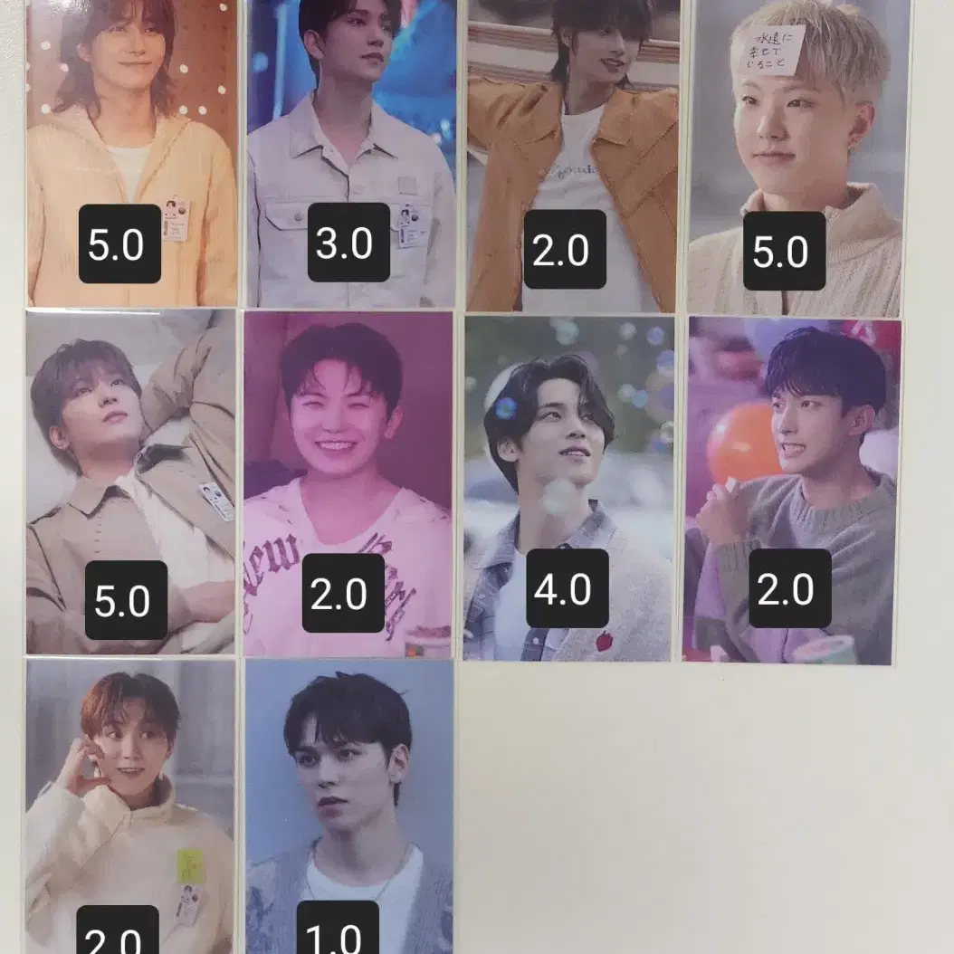 세븐틴 포카 양도 정한 조슈아준 호시 원우 우지디에잇 민규도겸승관버논디노 7