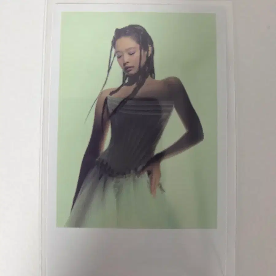 블랙핑크 블핑 포토카드 포카 데드라인 위버스 공통 특전 제니 버전 1