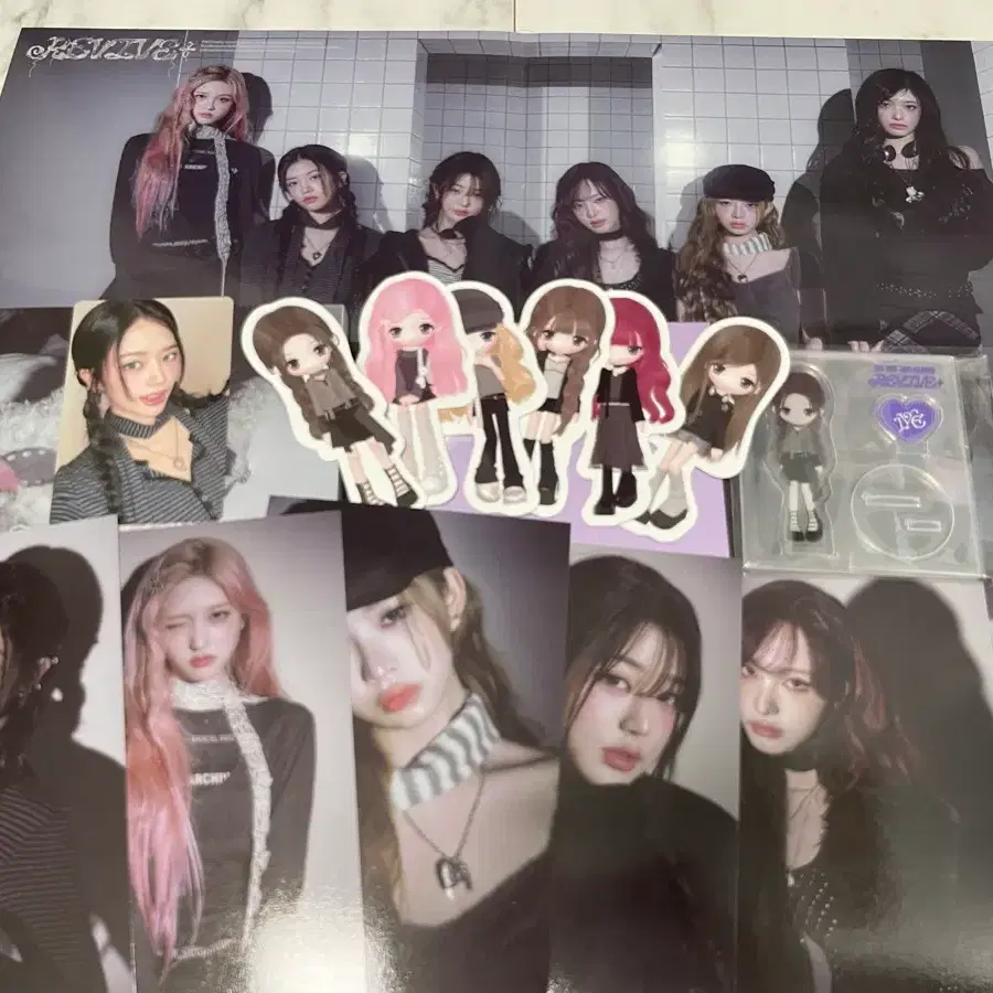 아이브 정규2집 러브드 유진풀구성(포카,아크릴포함)