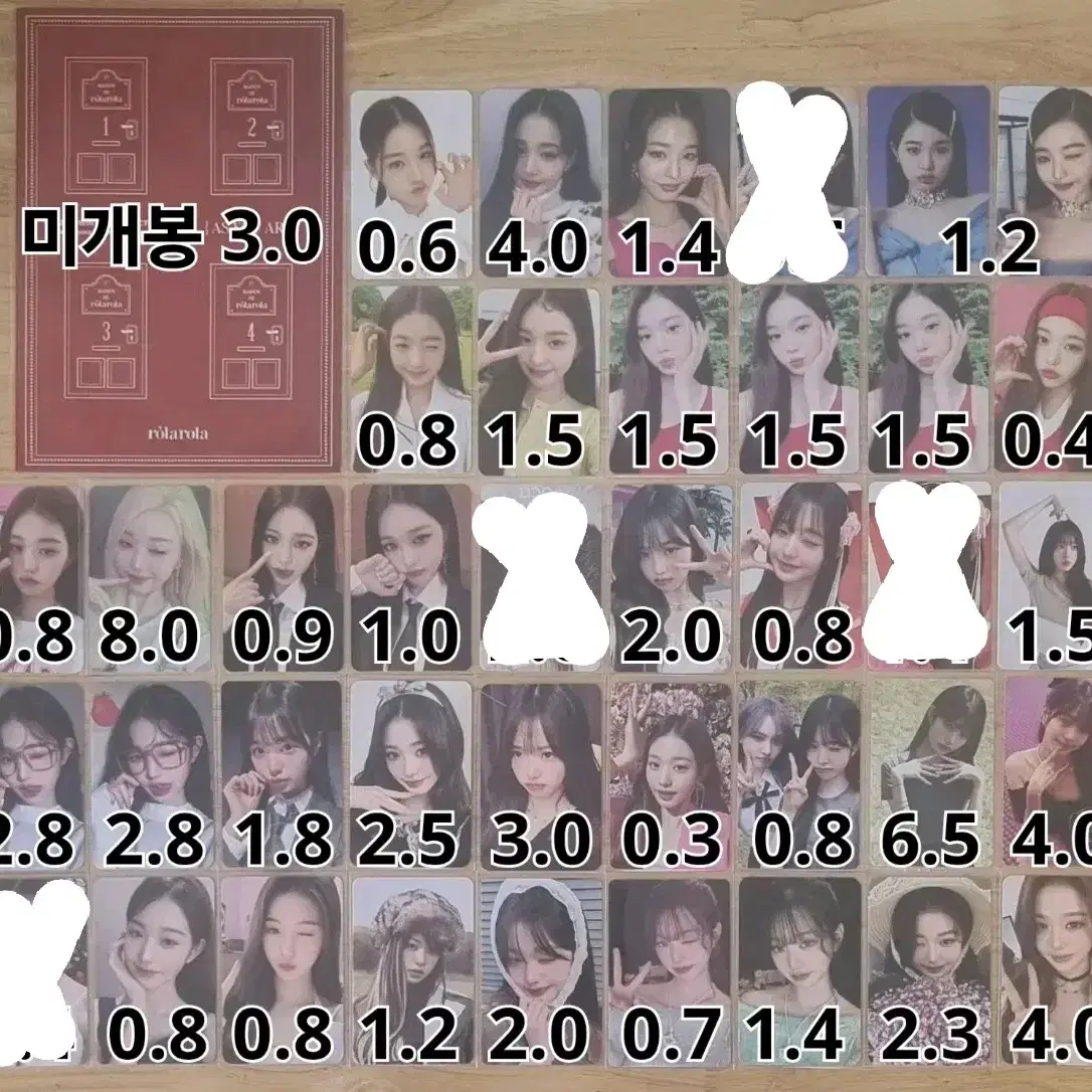 아이브 원영포카 양도) 위드뮤 사웨 시크릿 럽다 일레븐 ive izone 2