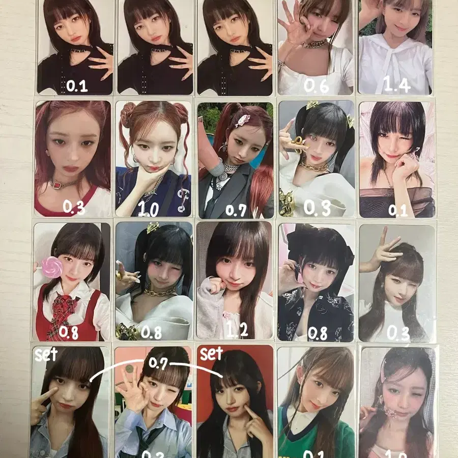 뒤에 많음)아이브 팬콘 포카팩 포카 3