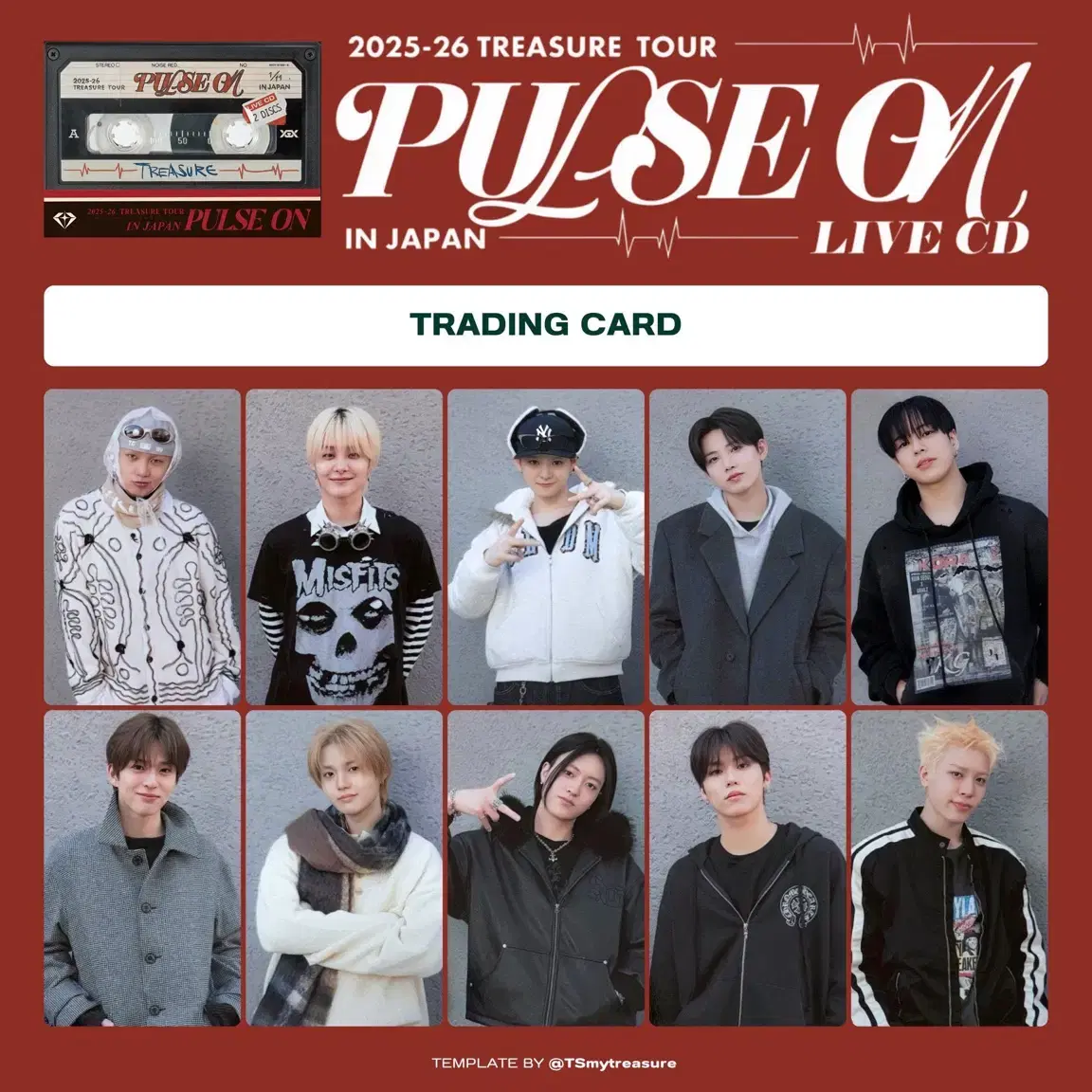 포카ㅇ)트레저 펄스온 일본투어 dvd 콘서트 라이브앨범 디비디 양도 4