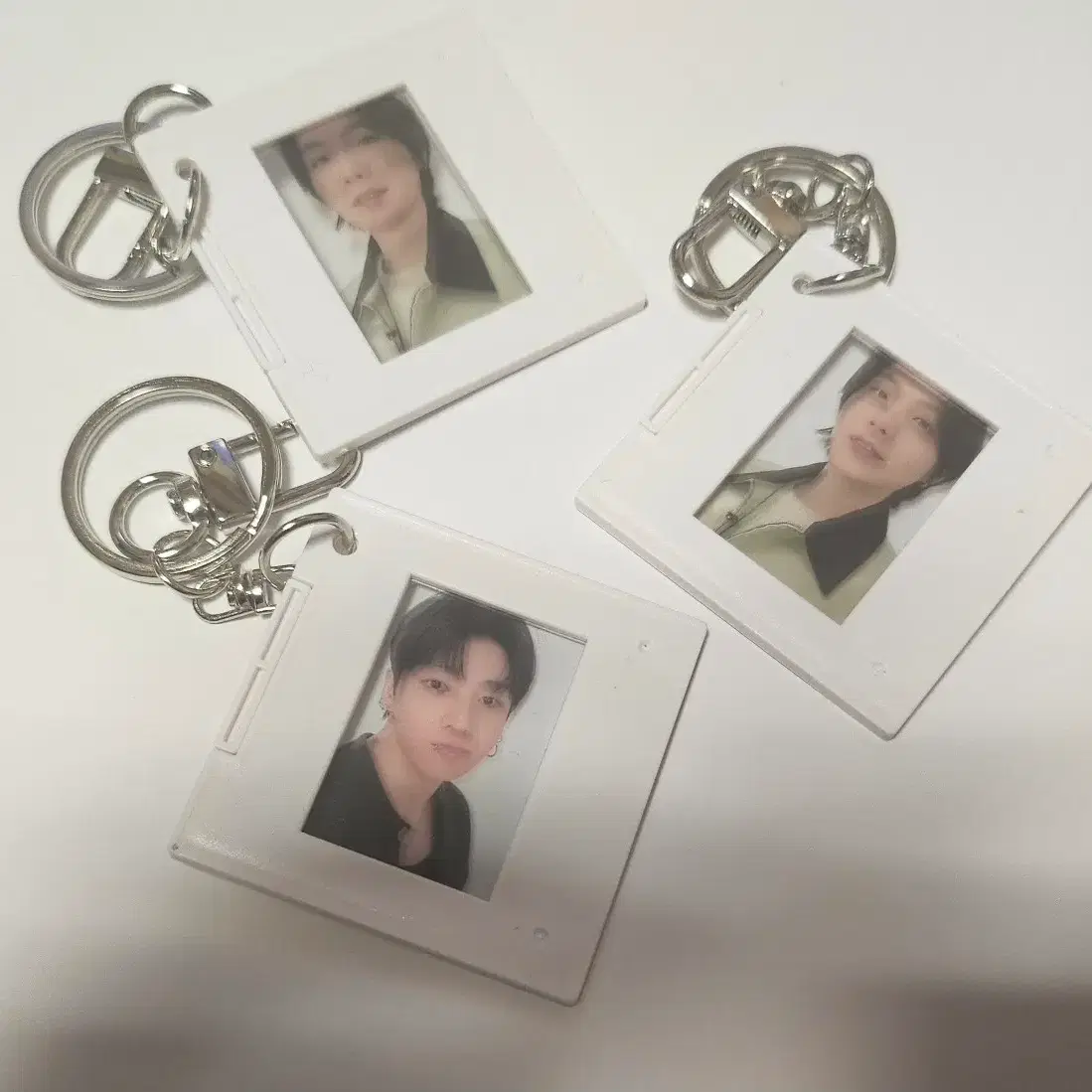 방탄 아리랑 (포카)키링 위버스 특전 윤기2 정국1