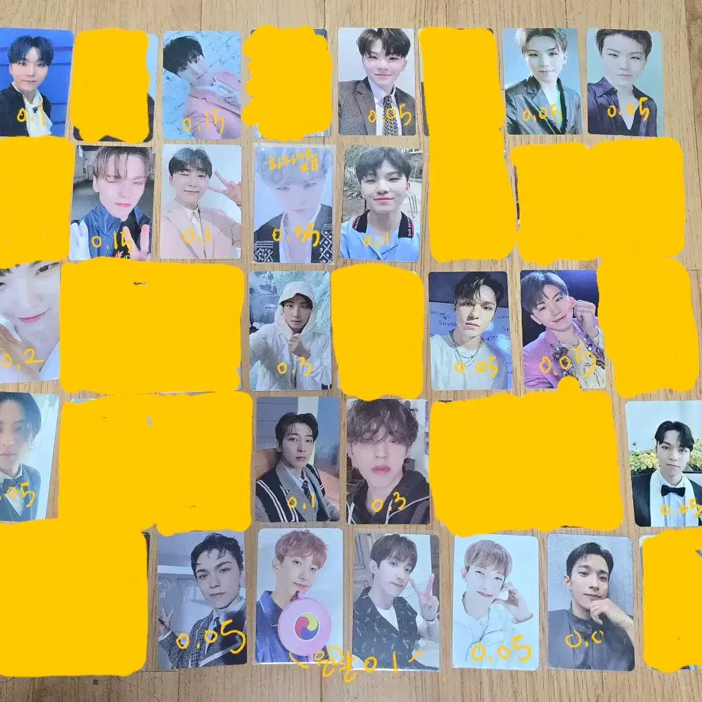 세븐틴 포카 에스쿱스정한조슈아준호시원우우지도겸민규승관디에잇버논디노