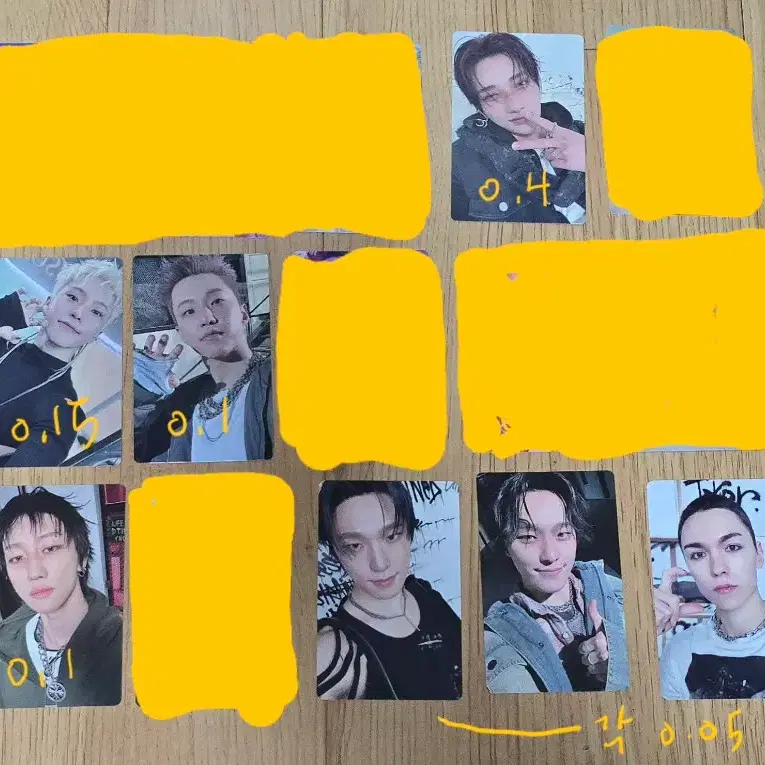 세븐틴 포카 에스쿱스정한조슈아준호시원우우지도겸민규승관디에잇버논디노 2